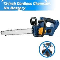 12 Inch Brushless Electric Saw Cordless Electric Chainsaw Woodworking Garden Pruning Saw Tools For Makita 18V Battery Pins