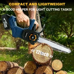 12 Inch Brushless Electric Saw Cordless Electric Chainsaw Woodworking Garden Pruning Saw Tools For Makita 18V Battery Pins