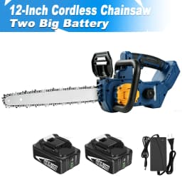 12 Inch Brushless Electric Saw Cordless Electric Chainsaw Woodworking Garden Pruning Saw Tools For Makita 18V Battery Pins