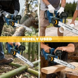 12 Inch Brushless Electric Saw Cordless Electric Chainsaw Woodworking Garden Pruning Saw Tools For Makita 18V Battery Pins