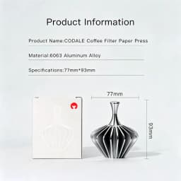High Quality Coffee Filter Tool, Pour Over Assistant, Home Coffee Accessory, Filter Paper Holder, for Coffee Grounds Filtration