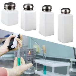 100/200/250/500ML Liquid Alcohol Split Bottle Anti Volatilization Flux Bottle Press Type Split Bottle