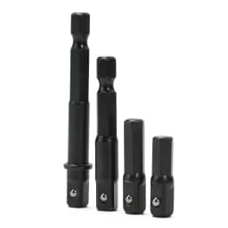 1/4" Drill Socket Adapter For Im Pa Ct Driver Hex Shank To Square Socket Extension 1/4 Inch For Mounting On A Hexagonal Tool