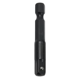 1/4" Drill Socket Adapter For Im Pa Ct Driver Hex Shank To Square Socket Extension 1/4 Inch For Mounting On A Hexagonal Tool