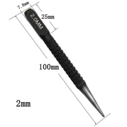 Alloy Steel Center Punch Steel Scriber Marke Metal Wood Marking Drilling Tool Carving Scribing Marker Tools 1.5/2/3mm