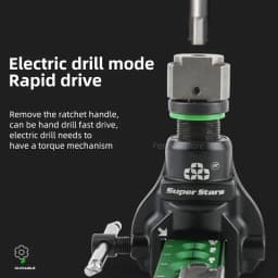 ST-R806A ST-806A Air-conditioning Copper Pipe Maintenance Eccentric Tube Tool Ratchet Flashlight Dual-purpose Expander
