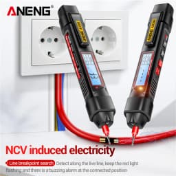 ANENG A3006 Multimeter Test Pen AC/DC Voltage Capacitance Resistance 4000 Counts Multimetro NCV Iinduced Electricity DIY Tester