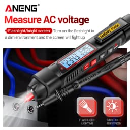 ANENG A3006 Multimeter Test Pen AC/DC Voltage Capacitance Resistance 4000 Counts Multimetro NCV Iinduced Electricity DIY Tester
