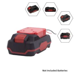 Batteries Converter Adapter For Lidl Parkside X20V Lithium Power Connector To Dock Power 2 Wirings Output DIY Plate 14WA
