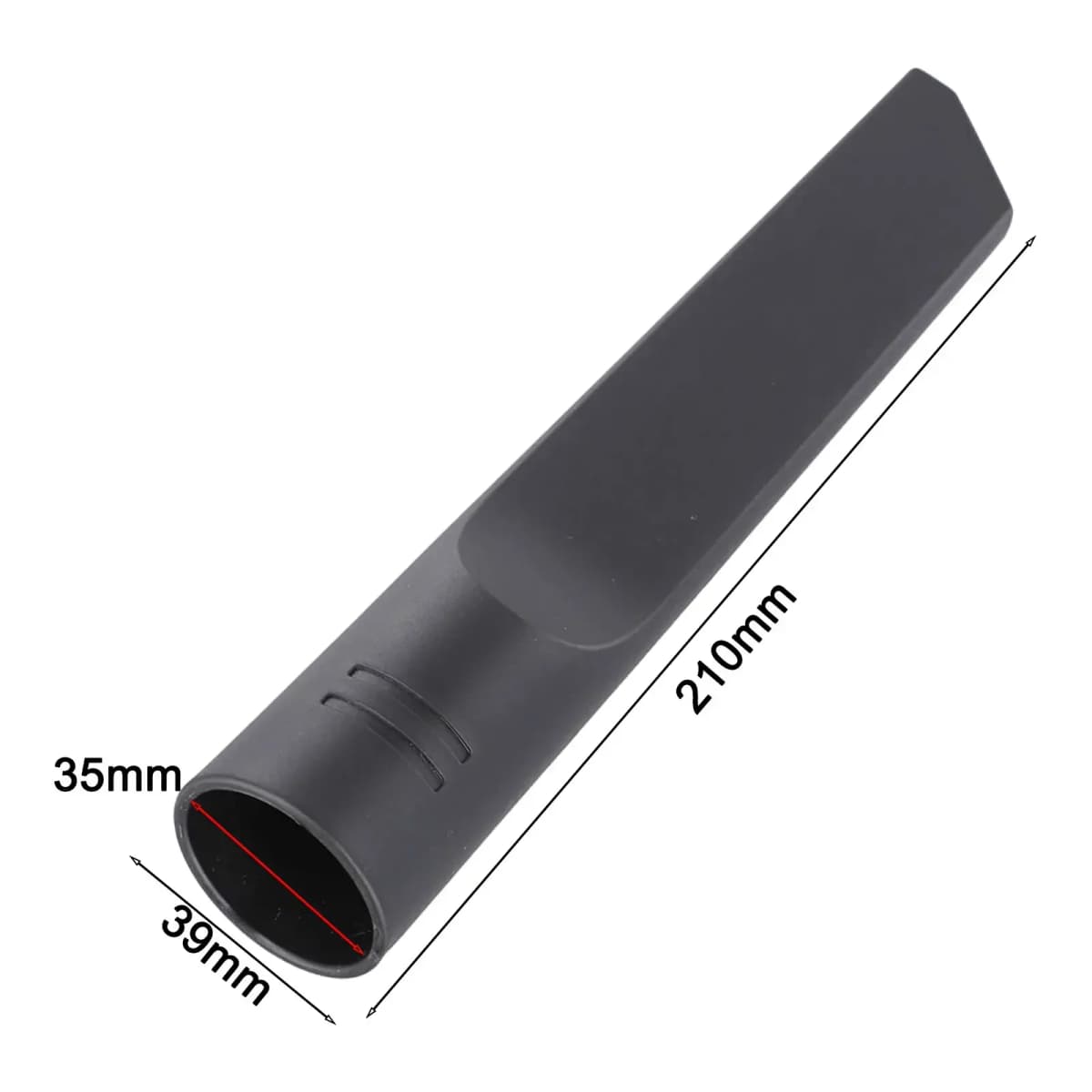 35mm Universal Vacuum Cleaner Flat Suction Head Crevice Nozzle For Sofa Nook Cranny Household Cleaning Tools