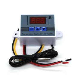 1-10Pcs XH-W3002 220V /12V Digital LED Temperature Controller 10A Thermostat Control Switch Probe with waterproof sensor W3002