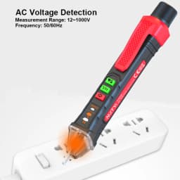 NJTY T-03 Circuit Breaker Finders Electrical Instrument Breakpoints Detector Live Wire Checking Socket Testor Laser Voltage Pen