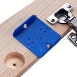35/40mm Hinge Drilling Locator Cabinet Door Punching Positioning Ruler Template Carpentry Hinge Installation Auxiliary Tool