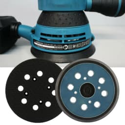 5 Inch 8 Holes 125mm Hook Loop Sanding Backing Pad Electric Orbital Sander Disk Discs Porter Cable Backup Stick On Pad