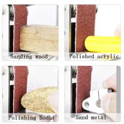 10PCS/Set Sanding Belts 120-1000 Grits Wood Soft Metal Polishing Sandpaper Abrasive Bands For Belt Sander Abrasive Tool 330*30mm