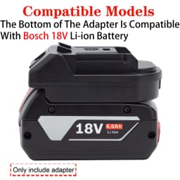 Battery Adapter Converter For Makita 18V LXT Li-ion Tool To Bosch 18V Li-ion Battery Adapter Power Tool Accessory