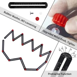 12/9/6 fold Aluminum Alloy Multi Angle Ruler Finder Measure Ruler Woodworking Construction Tool For Craftsmen Locator Guide
