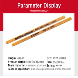 POLEM Japan NEWGoldstone 1004/1006/1010/D3 Ceramic Fiber Stone Wholesale Whetstone Japan Original