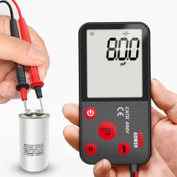 New Portable Digital Multimeter Smart Electrical Tester T-RMS DC AC Voltage Capacitance Diode Ohm Hz NCV Multifunction Voltmeter