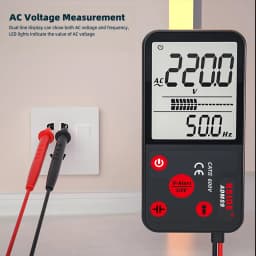 New Portable Digital Multimeter Smart Electrical Tester T-RMS DC AC Voltage Capacitance Diode Ohm Hz NCV Multifunction Voltmeter