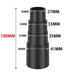 Universal Adapter Converter Vacuum Cleaner Tube Hose 50/42/34/30/23mm Connector Accessories