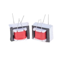 10pcs Red Nickel Alloy Audio Transformers 600:600 Ohm Europe 1:1 EI14 High Efficiency Isolation Transformers ringing