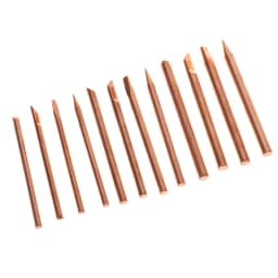 4pcs External Heat Solder Iron Tip B C D K Pure Copper Solder Head 30W 40W 60W Replacement Tip Welder Repair Tools
