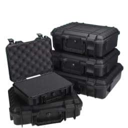 1pc Waterproof Hard Carry Case Bag Tool Case With Pre-cut Sponge Storage Box Safety Protector Organizer Hardware Toolbox