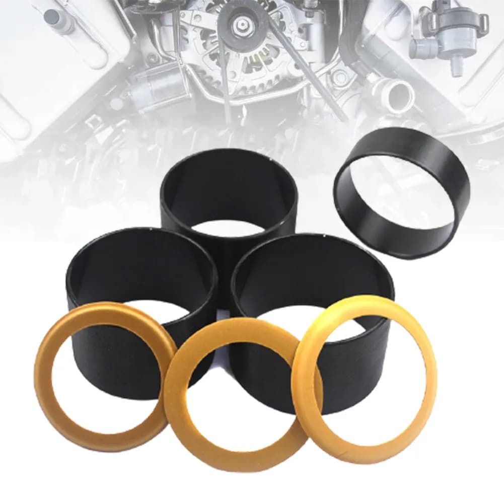 2pcs/set Pump Piston Ring Oil-Free Mute Air Compressor Cylinder Replacement For 550/600/1500/1600W Pneumatic Parts