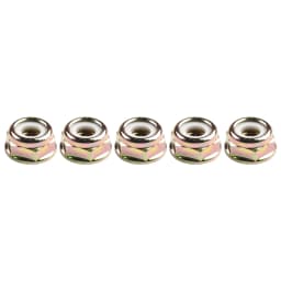 5pcs Reverse Screw Nuts String Trimmer Brush Cutter Gear Head Case Spare Parts M10x1.25 Nuts Lawn Mowers Lawn Trimming Tools