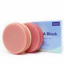 VASDEN PMMA Blocks Monolayer Dental Lab Materials Resin Disc Dentista For Cad Cam Open System 98mm A1 A2 A3 A3.5 Colors