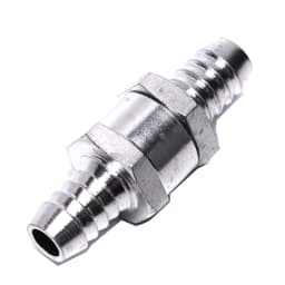 One Way 6/8/10/12mm 4 Size Aluminium Alloy Fuel Non Return Check Valve One Way Fit Carburettor