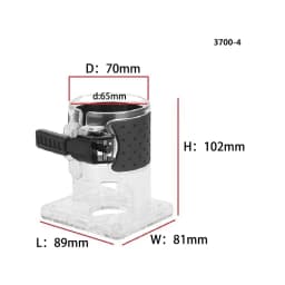 Electric Wooden Router Base Trimming Milling Machine Base Electric Trimmer Machine Base For TUPIA MAKITA Power Tool Accessories