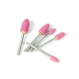 100PCS/Box Assorted Ceramic Mounted Point Grinding Stone Head Wheel 4-10mm For Dremel Drill Rotary Tools 3mm Shank