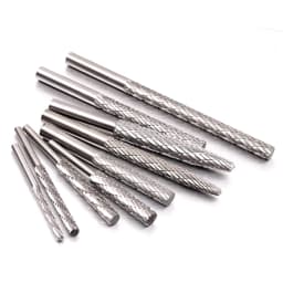 1PC Rotary Burr Cutter High Speed Steel Rotary Bur Cutter File Milling Cutter Drill Bit Engraving Bits Milling For Rotary Tool