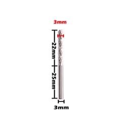 1PC Rotary Burr Cutter High Speed Steel Rotary Bur Cutter File Milling Cutter Drill Bit Engraving Bits Milling For Rotary Tool