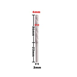 1PC Rotary Burr Cutter High Speed Steel Rotary Bur Cutter File Milling Cutter Drill Bit Engraving Bits Milling For Rotary Tool
