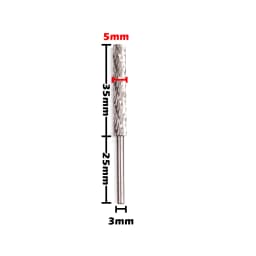 1PC Rotary Burr Cutter High Speed Steel Rotary Bur Cutter File Milling Cutter Drill Bit Engraving Bits Milling For Rotary Tool