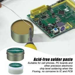 Soldering Paste Flux No Washing Easy on the Tin Soldering Paste Soldering Oil No Acid No Halogen Powerful Flux