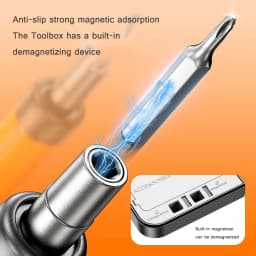 Electric Screwdriver Set Precision Power Tool Kit Rechargeable Wireless Mini Small Bits for Mobile Cell Computer Repair CRV
