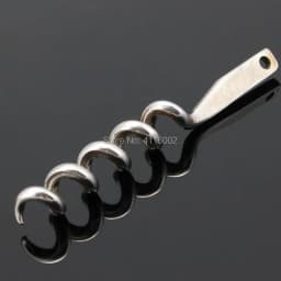 5pcs Replacement Stainless Steel Wine Opener Part With Countersunk Holes Metal Screw Corkscrew Wine Bottle Opener Insert Parts