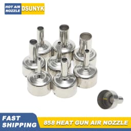 858 Series Welding Nozzle 8858 8586 Hot Air Gun Nozzles Station Solder Welding Accessories Hair Dryer Nozzle for Soldering