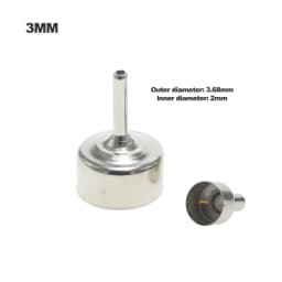 858 Series Welding Nozzle 8858 8586 Hot Air Gun Nozzles Station Solder Welding Accessories Hair Dryer Nozzle for Soldering