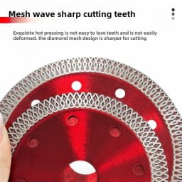1pc Diamond Dry Cutting Blade Disc Porcelain Ceramic Tile Turbo Thin Stoneware for Marble 105 115 125mm