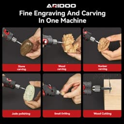 5000-20000r 4.2V Engraver Electric Drill Mini Grinder Engraving Pen Drilling Machine Cordless Rechargeable Micro Rotary Tool Kit