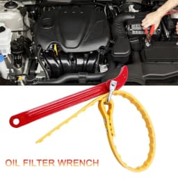 Adjustable Wrench Oil Filter Puller Multipurpose Belt Spanner Chain Jar Lids Cartridge Opener Oil Filters Car Repair Hand Tools