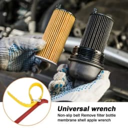 Adjustable Wrench Oil Filter Puller Multipurpose Belt Spanner Chain Jar Lids Cartridge Opener Oil Filters Car Repair Hand Tools