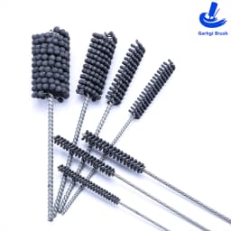 320Grit Cylinder Hone Ball Brush Tool Silicon Carbide Metal Engine Valve Guides Deburring Carbon Removal Crosshatching Polishing