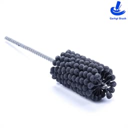 320Grit Cylinder Hone Ball Brush Tool Silicon Carbide Metal Engine Valve Guides Deburring Carbon Removal Crosshatching Polishing