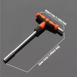 Screwdriver Set with T-shape Cross and Straight Slot Hexagon and Plum-shaped Heads Plus Socket Set for DIY Lovers Maintenance